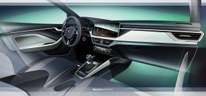 2019 Skoca Scala iç mekan araba habercisi, Skoda yeni iç mekan tasarımı, Yeni Skoda Scala, scala kullanılmış, sahibinden scala, ikinci el scala