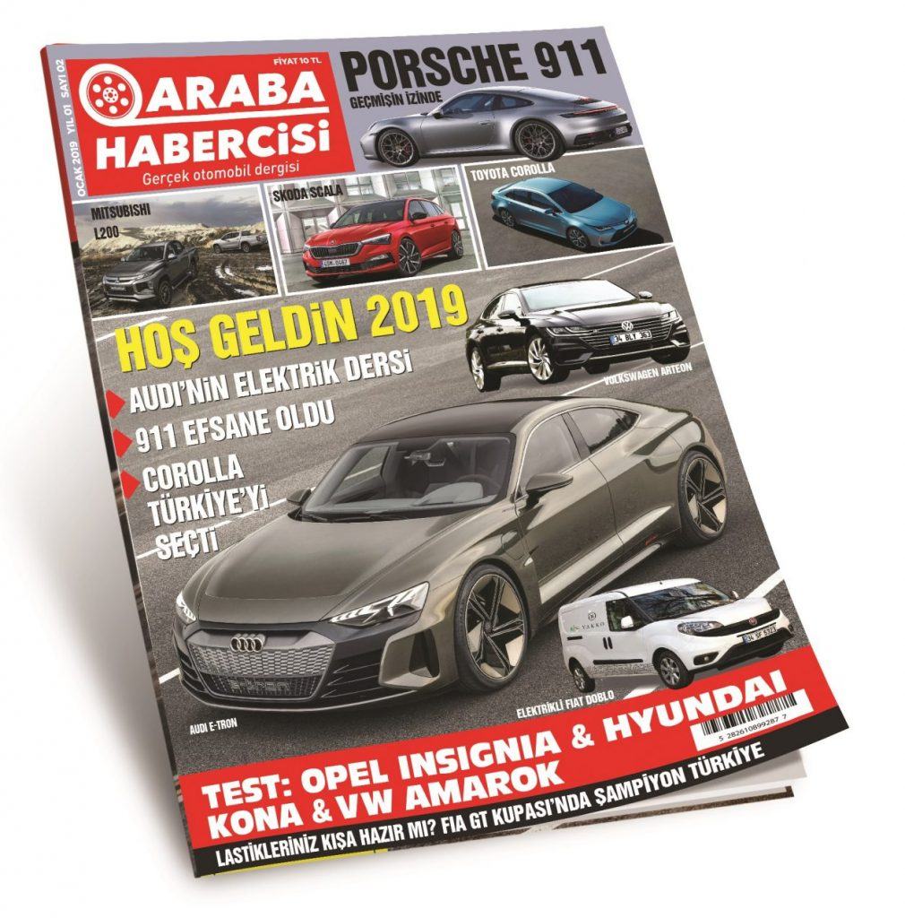 Araba Habercisi Dergisi Ocak Sayısı Dergiliklerde