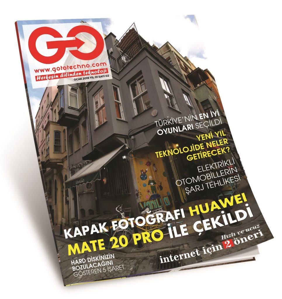 Teknoloji Dergisi GoToTechno Ocak 2019 Sayısı Çıktı