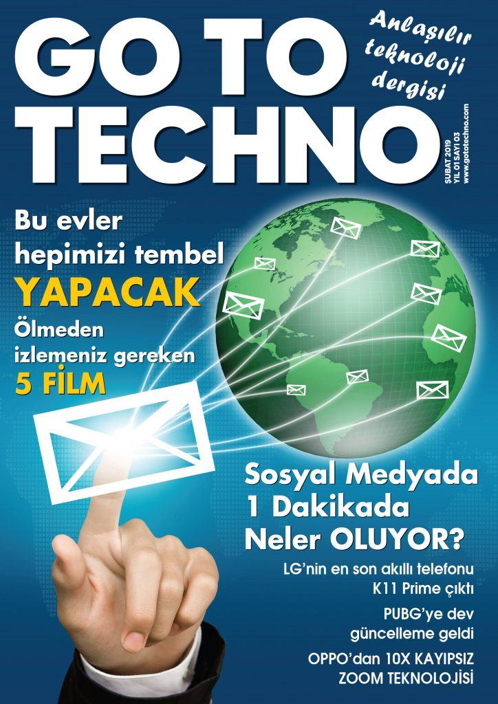 Teknoloji Dergisi GoToTechno Şubat 2019 Sayısı, Teknoloji Dergileri