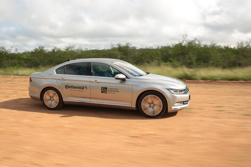 Continental Sürücüsüz Test Aracı