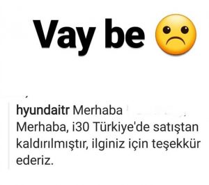 Hyundai i30 Satışı Durduruldu