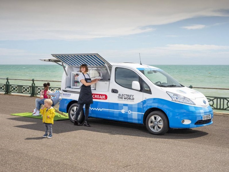 Nissan Elektrikli Dondurma Aracı Konsepti