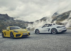718 Spyder ve 718 Cayman GT 4