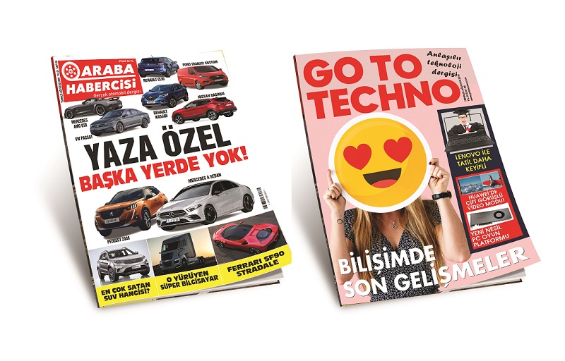 Araba ve Teknoloji Dergileri Temmuz Sayısı