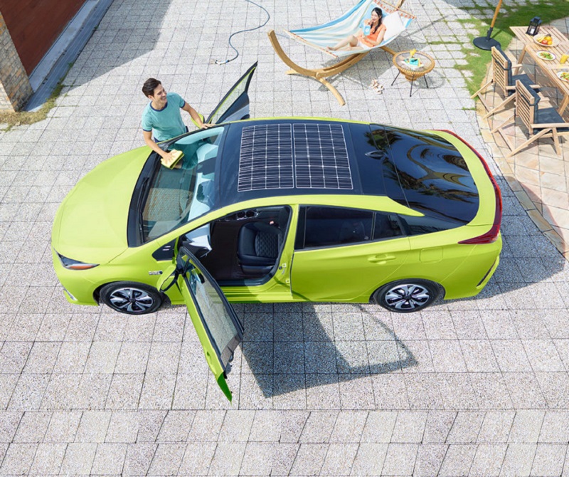 Hybrid Toyota Prius Güneş Panelleri
