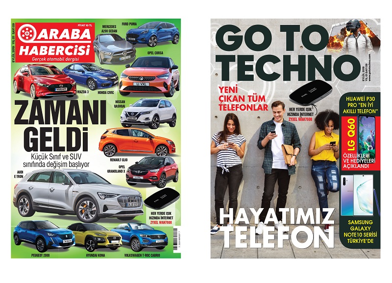 Araba Habercisi Dergisi Eylül Sayısı Dergiliklerde