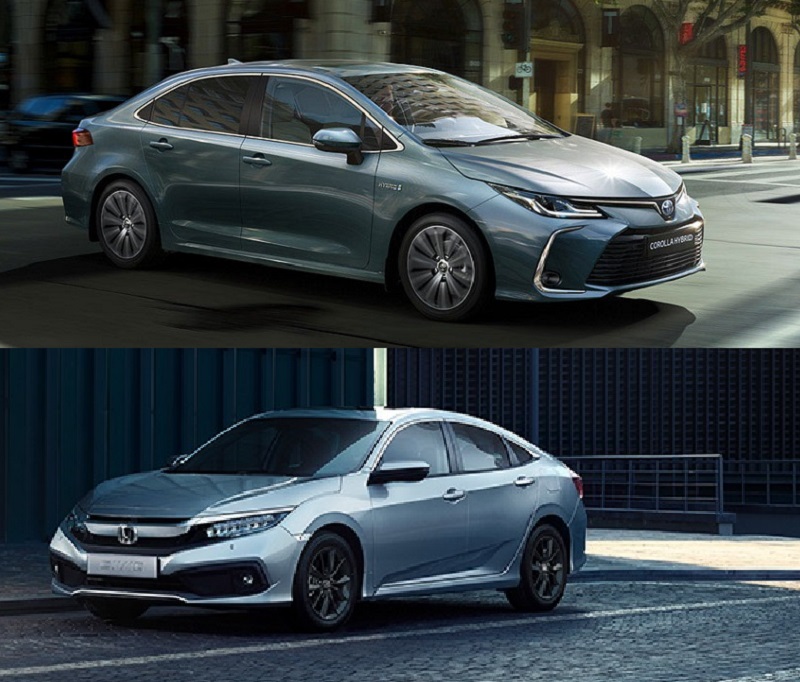 Honda Civic Toyota Corolla Karşılaştırması 1