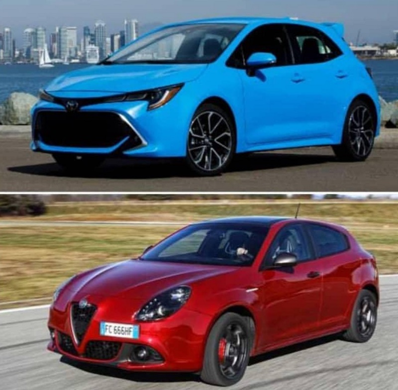 Toyota Corolla Alfa Romeo Giulietta Karşılaştırması