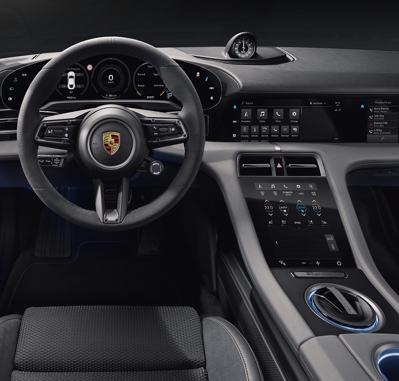 Yeni Porsche Taycan İç Tasarımı Açıklandı