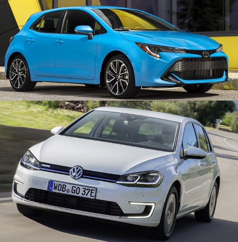 Volkswagen Golf Toyota Corolla Karşılaştırması