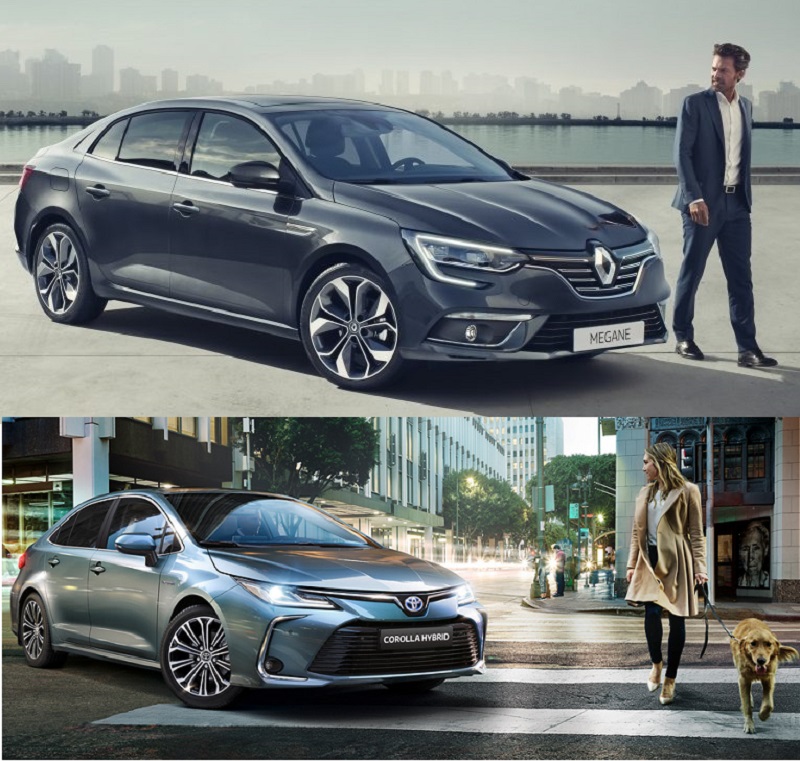 Corolla Sedan Megane Sedan Karşılaştırması