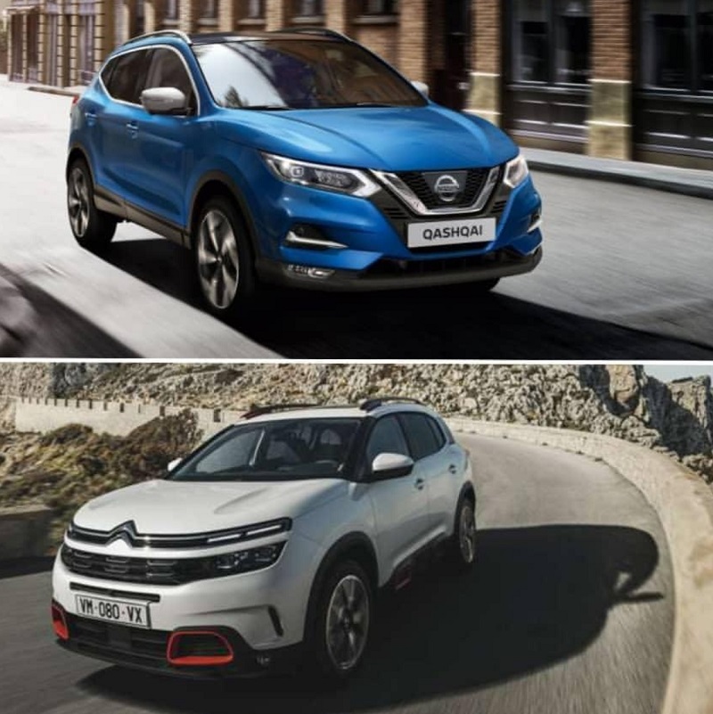 Nissan Qashqai Citroen C5 Aircross Karşılaştırma