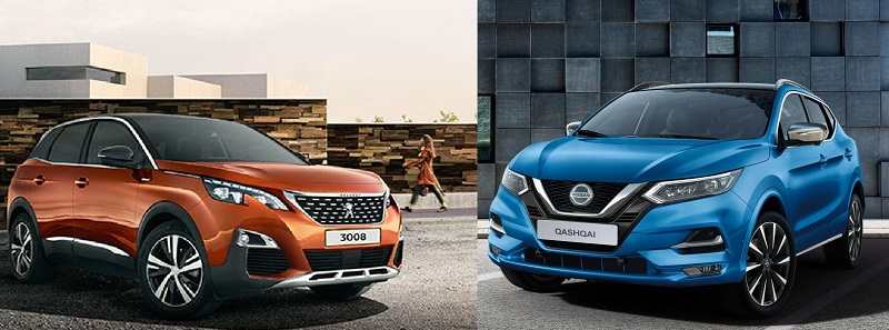 Peugeot 3008 Nissan Qashqai Karşılaştırma