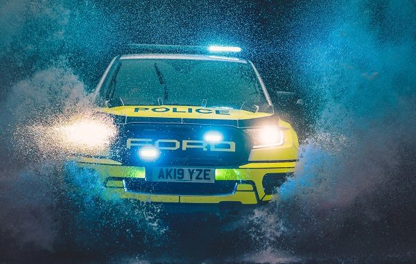 Yeni Ford Ranger Raptor polis arabası
