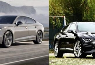 Volkswagen Arteon Audi A5 karşılaştırması.