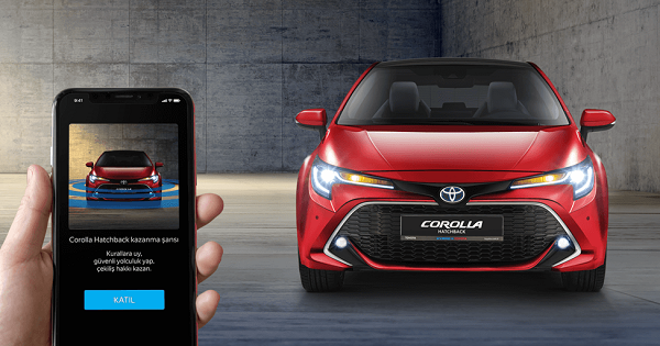 Yandex Toyota Corolla HB Kazandırıyor.