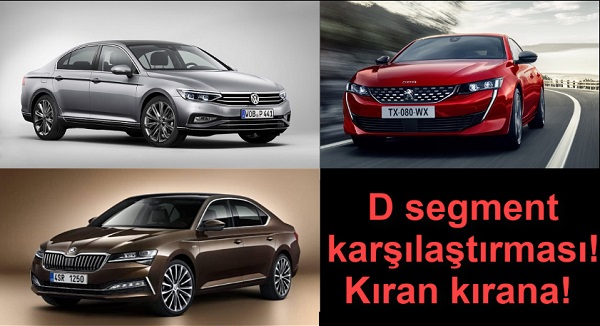 D segment araç karşılaştırma