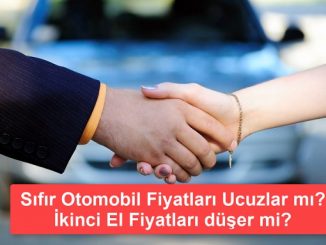 Sıfır Araba Fiyatları 2020