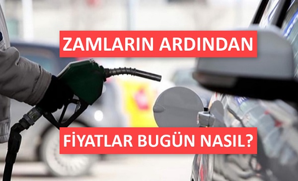 Akaryakıt Fiyatları 9 Mayıs 2020.