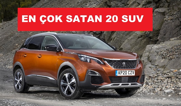 Model Bazında SUV Satış Rakamları