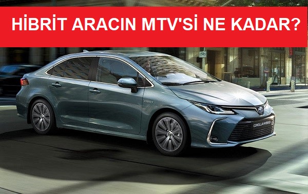 Hibrit araç Motorlu Taşıtlar vergisi