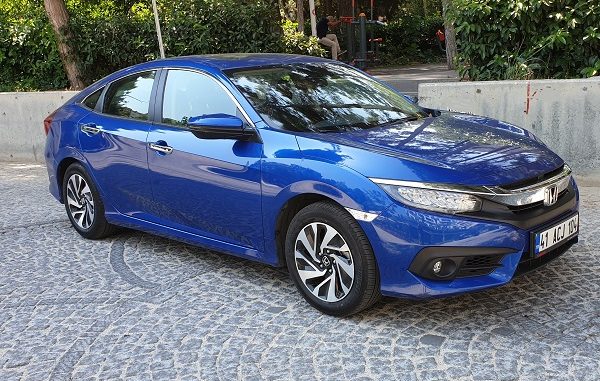 Honda Civic Sedan LPG testi.