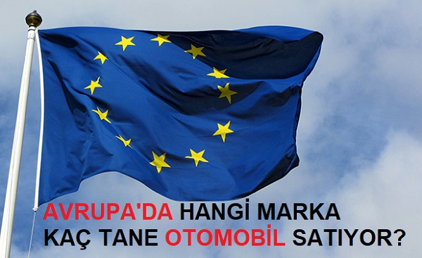 Araç satış rakamları Avrupa 2020