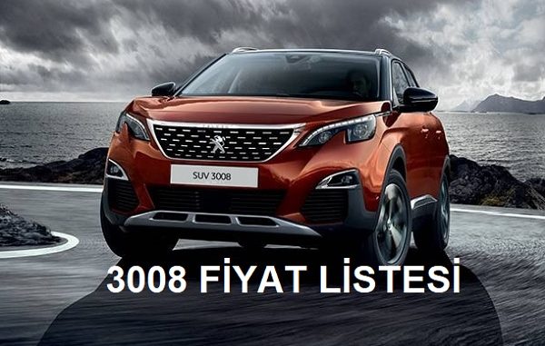 Peugeot 3008 Fiyat Listesi Kasım