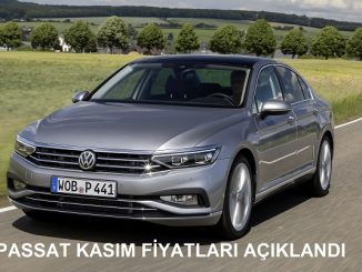 Volkswagen Passat Fiyat Listesi Kasım.