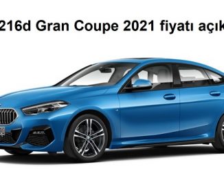 BMW 216d Gran Coupe fiyatı