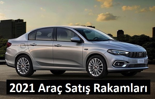 2021 Araç Satış Rakamları.