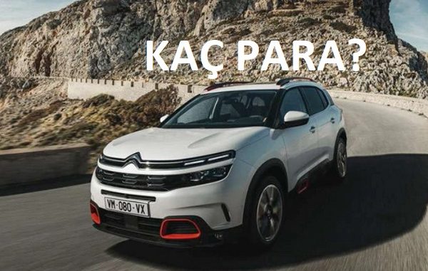 2021 C5 Aircross fiyatı.