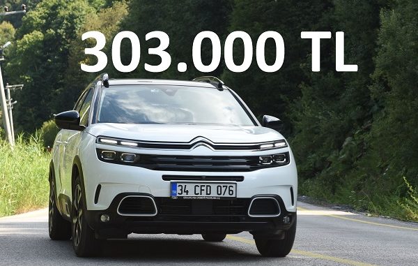 2021 Citroen C5 Aircross fiyatı