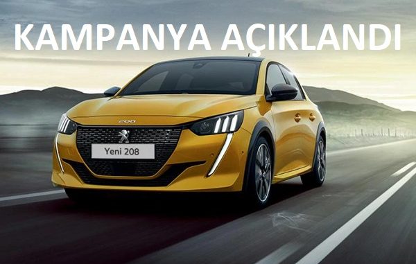 2021 Peugeot 208 kampanyası