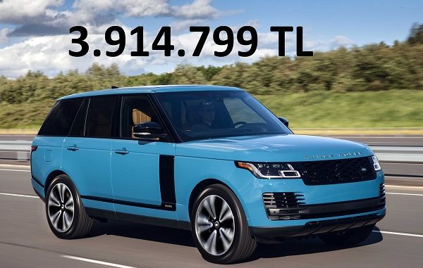 Range Rover Fifty Edition fiyatı