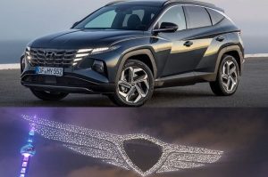 2021 Hyundai Tucson Drone gösterisi.