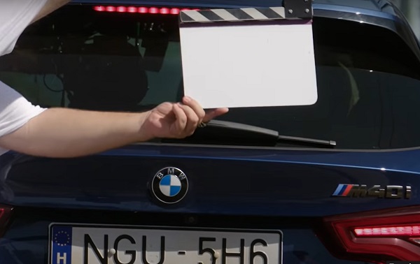 Black Widow Scarlett Johansson BMW.