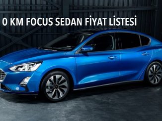 0 km Ford Focus fiyatları.