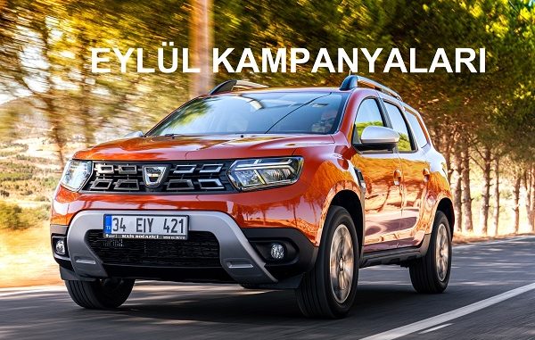 2021 Dacia kampanyası Eylül.