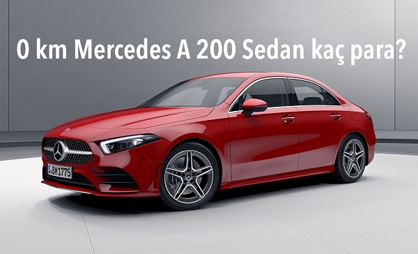 Mercedes A Serisi Sedan Fiyatı
