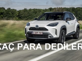Toyota Yaris Cross fiyatları.