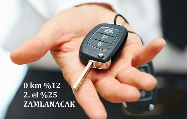 0 km araba zamları.