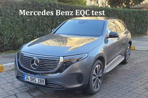 Mercedes Benz EQC test