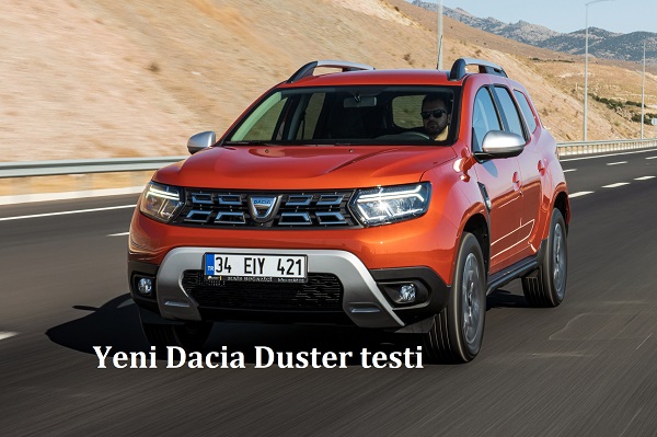 Yeni Dacia Duster testi.