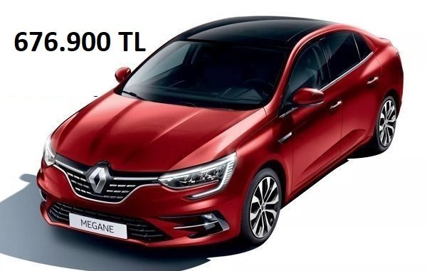 Megane Sedan Aralık Fiyat Listesi