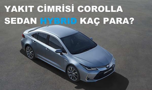 2022 Toyota Corolla Sedan fiyatları