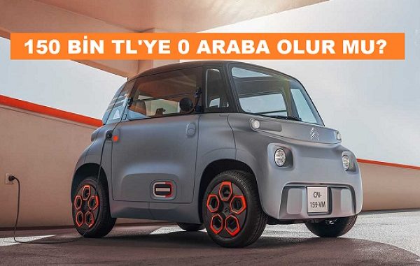 150 bin TL sıfır araba