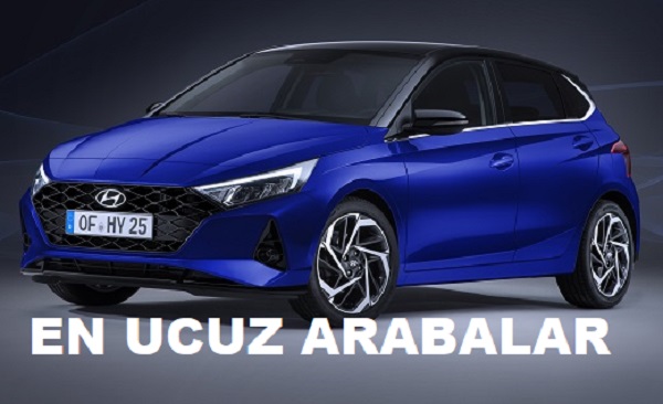 En ucuz sıfır otomobiller 2022
