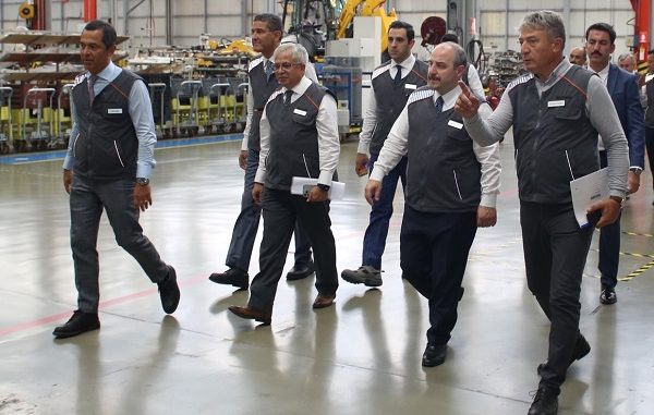 Elektrikli Türk Traktör Mustafa Varank.